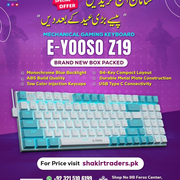 Eyooso Z19 Gaming Mechanical Keyboard