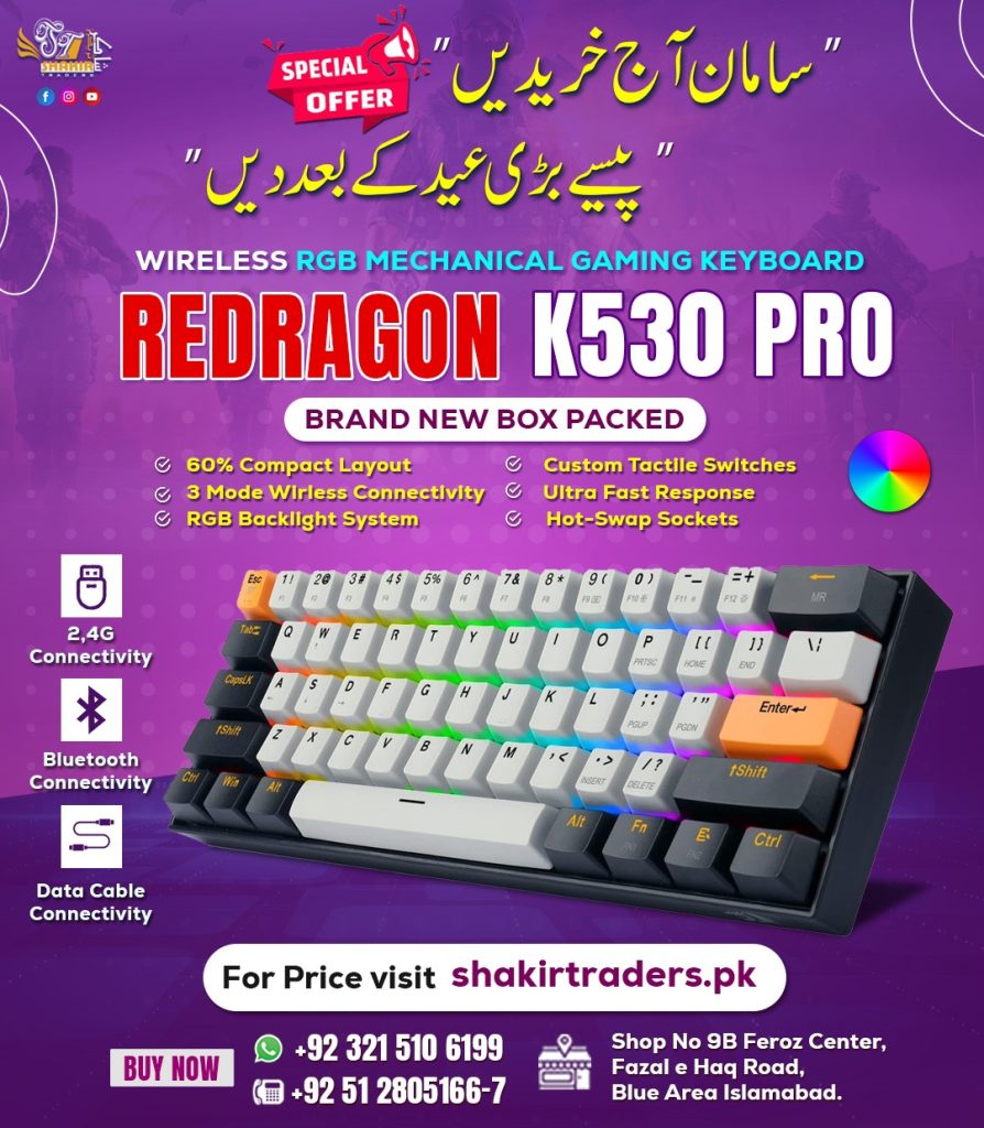 Redragon K530 Pro Gaming Keyboard