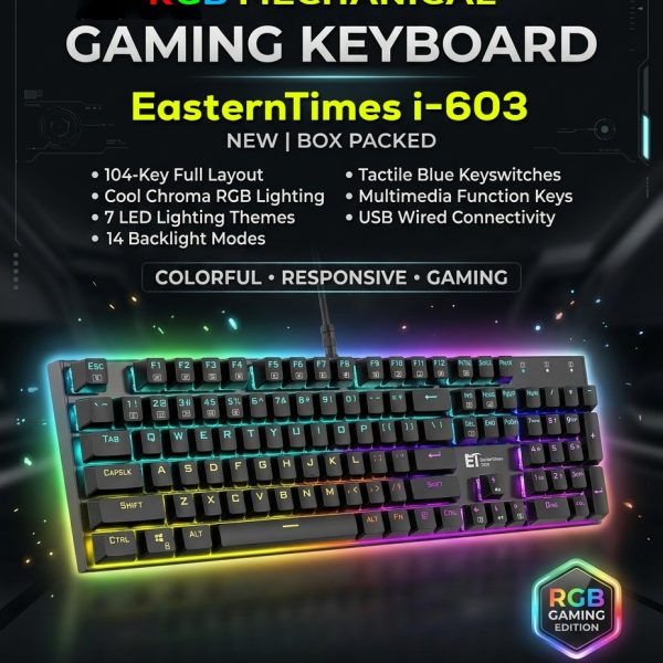 EasternTimes i603 Gaming Mechanical Keyboard