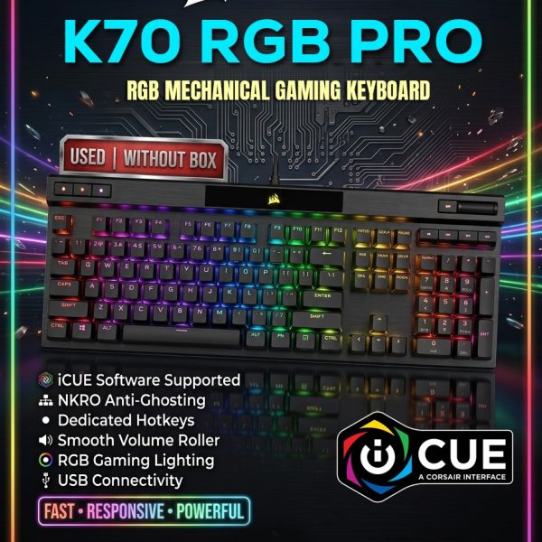 Corsair K70 Pro Gaming Mechanical Keyboard