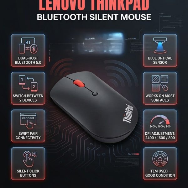 Lenovo Thinkpad Bluetooth Silent Mouse