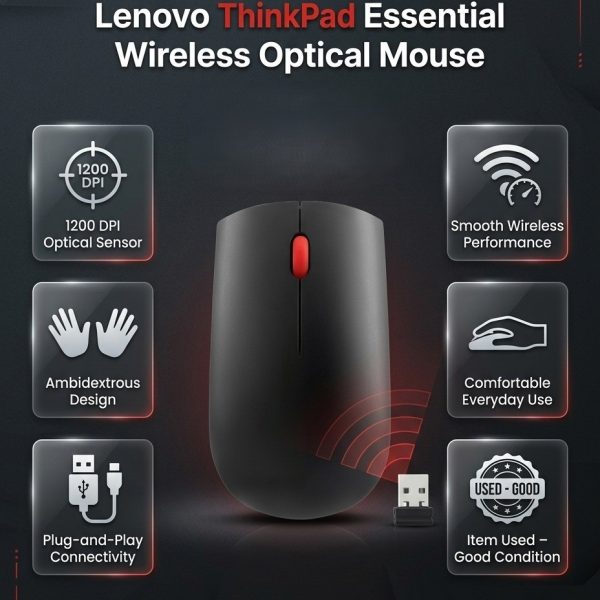 Lenovo Thinkpad Wireless Optical Mouse