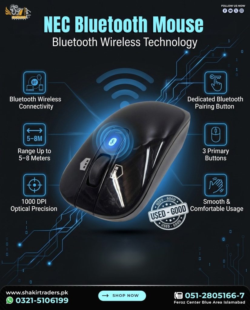 NEC Bluetooth Wireless Mouse
