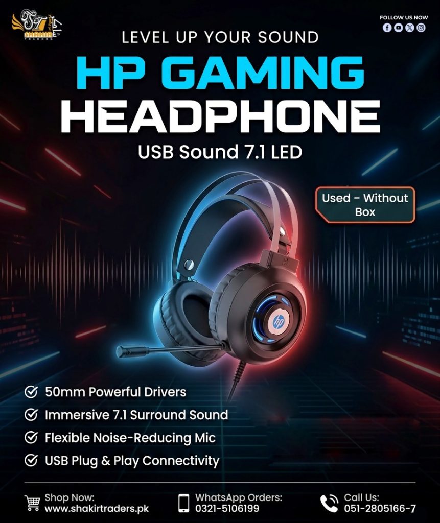 HP Headphone RGB (Used)