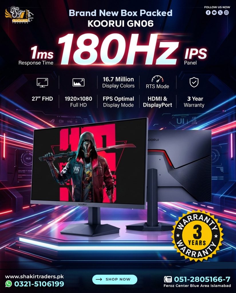 Koorui E2411H 24" FHD Gaming LED (New)