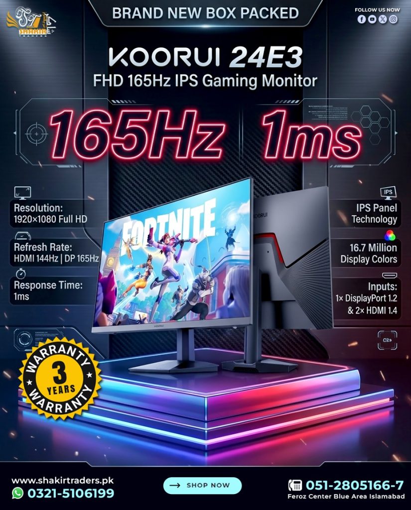 Koorui GN06 27" FHD Gaming LED (New)