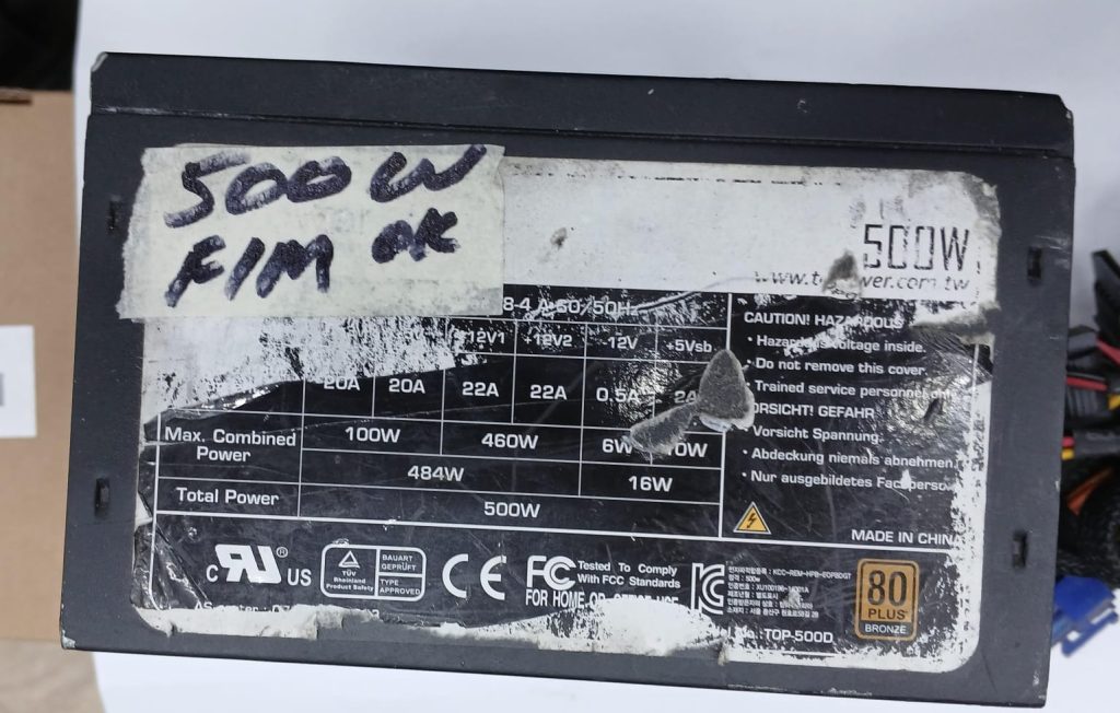 FIM 500W Power Supply (Used)