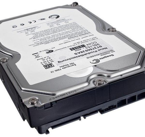 750GB Seagate Desktop Hard Drive (Used)