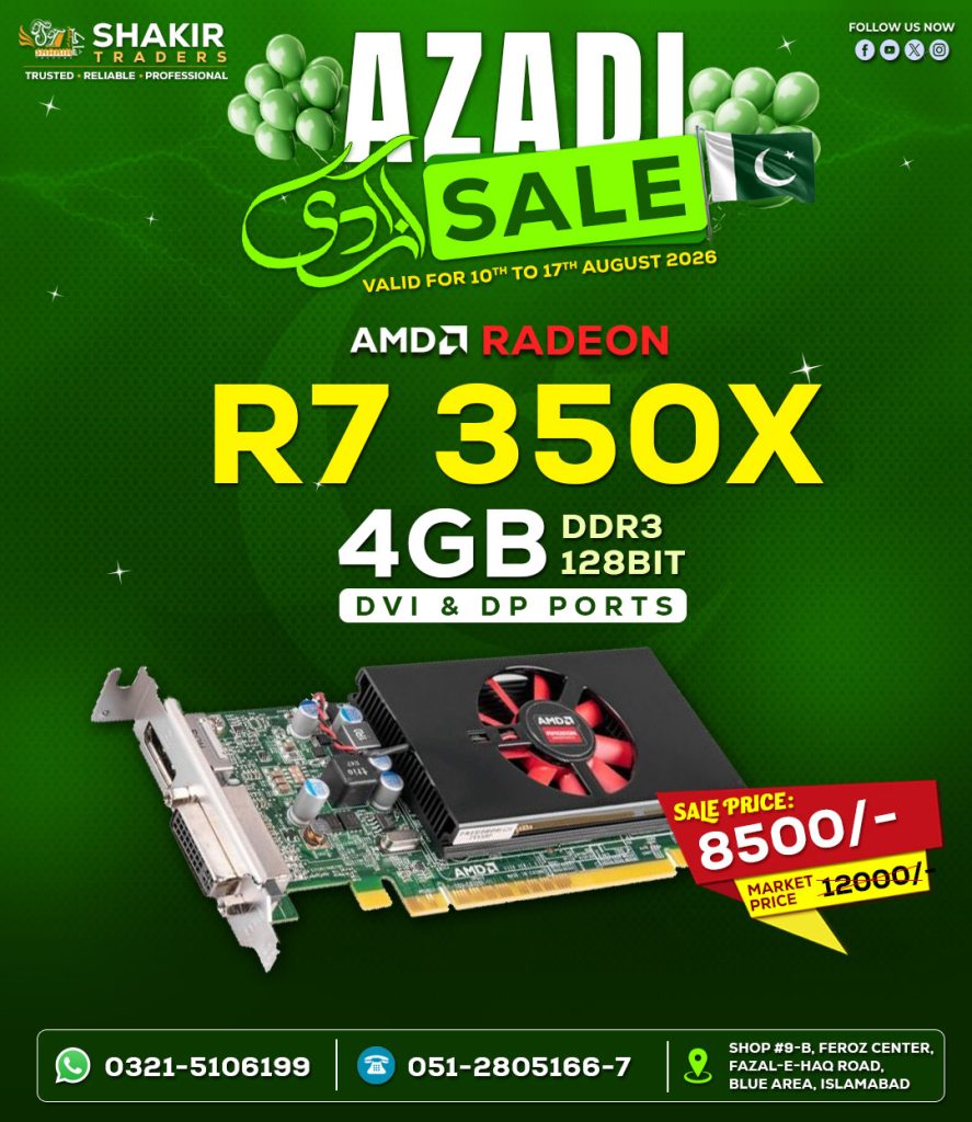 AMD R7 350X 4GB (Used)