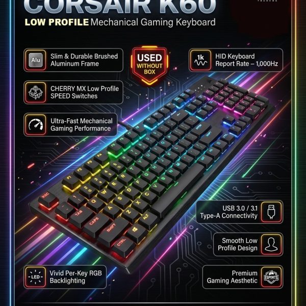 Corsair K60 Gaming Mechanical Keyboard