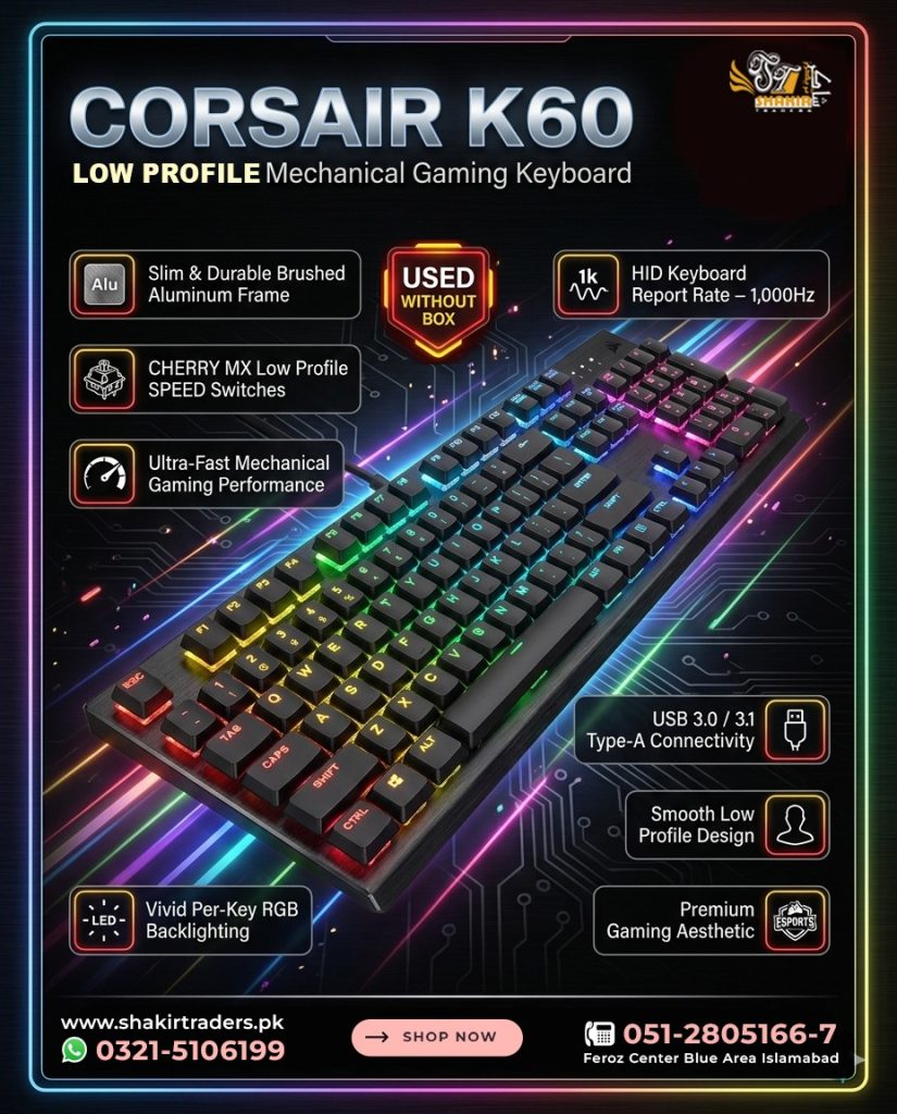 Corsair K60 Gaming Mechanical Keyboard