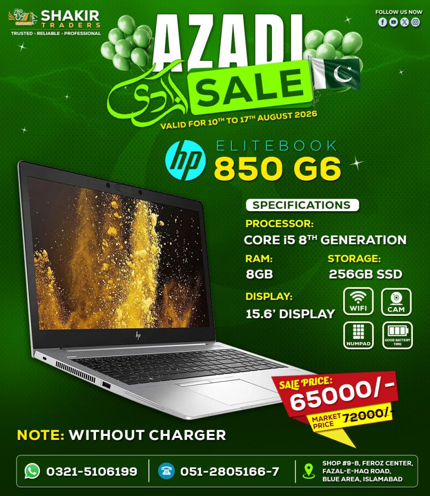 HP Elitebook 850 G6 (Used)