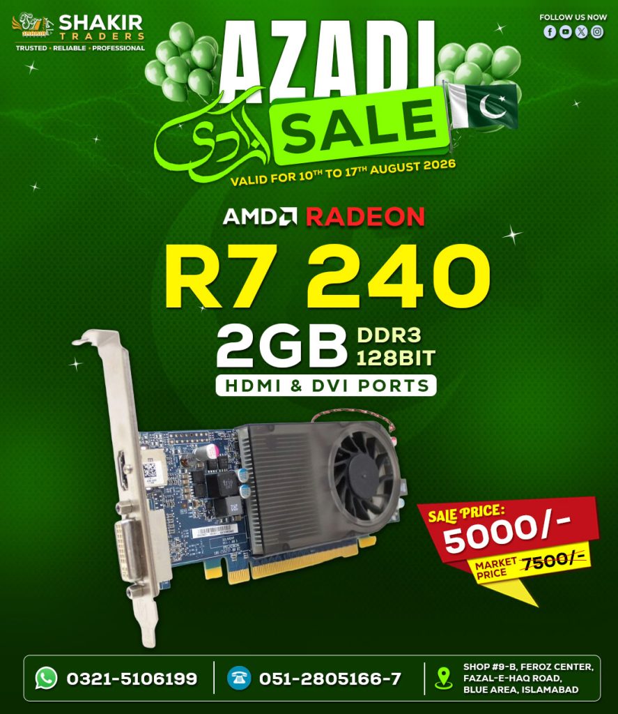 AMD R7 240 2GB (Used)