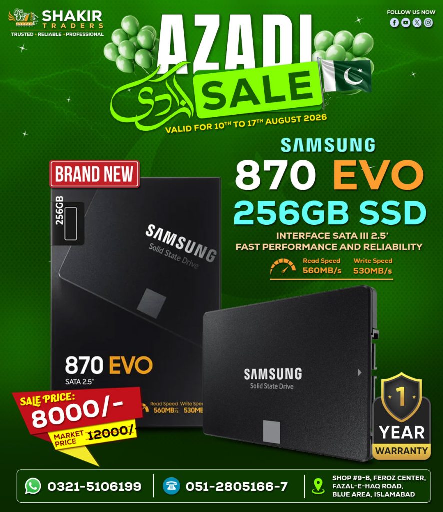 256GB Samsung 870 EVO (China)
