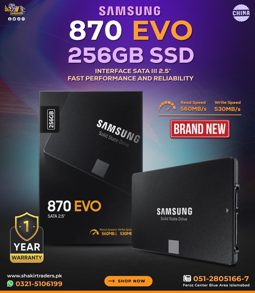 256GB Samsung 870 EVO (China)