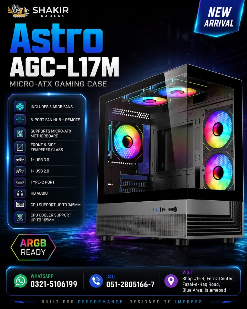 Astro AGC-L17M Gaming PC Case