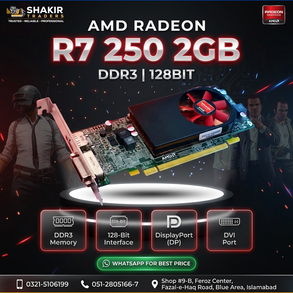 AMD R7 250 2GB (Used)