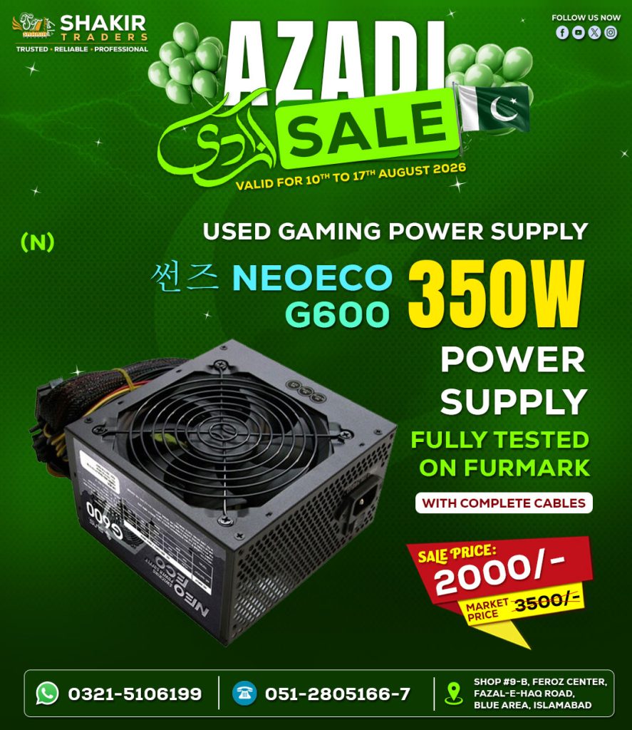 350W NeoEco Power Supply