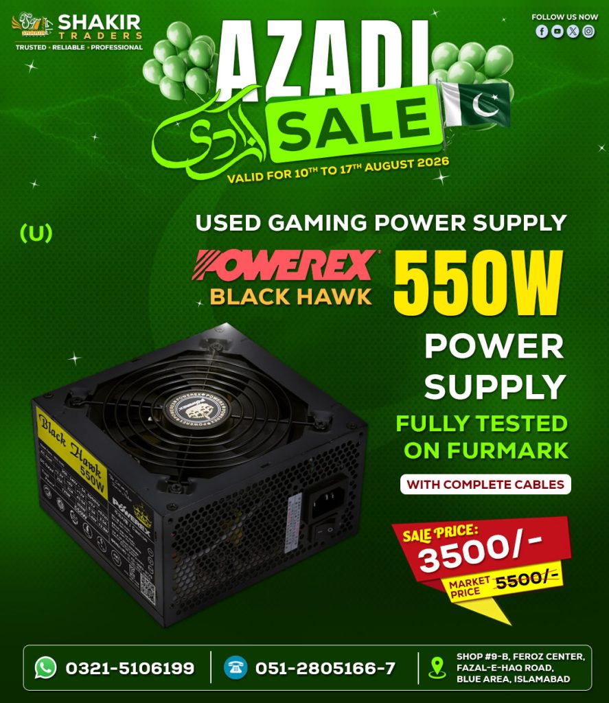 550W Powerex BH Power Supply