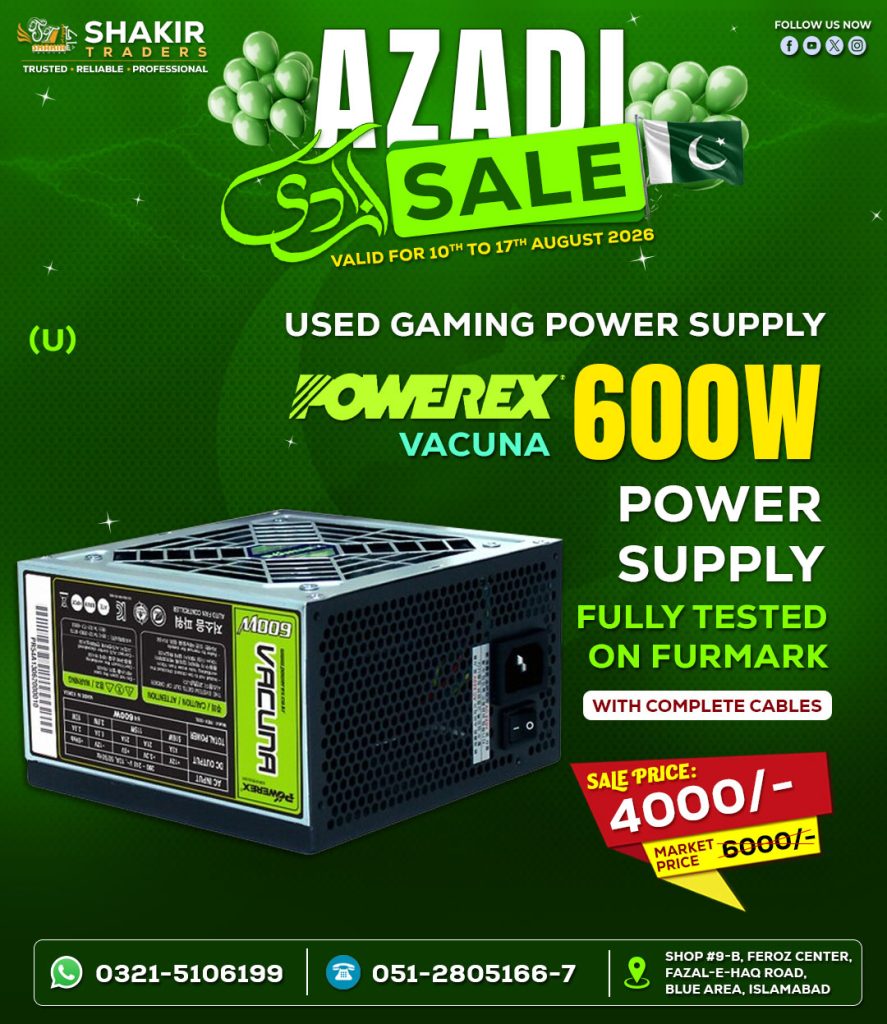 600W Powerex VA Power Supply