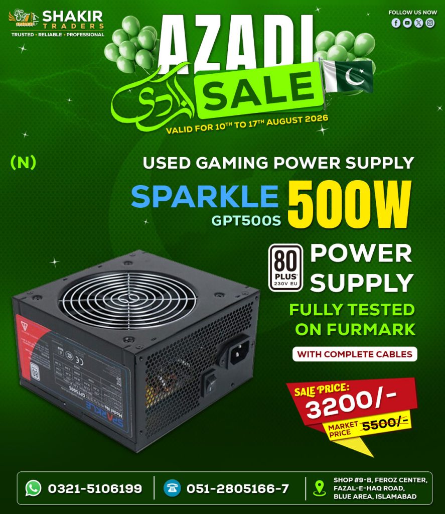 500W Sparkle Power Supply