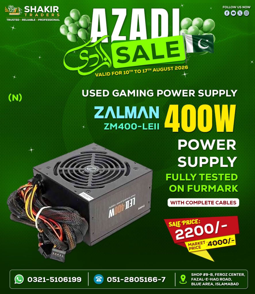 400W Zalman ET Power Supply