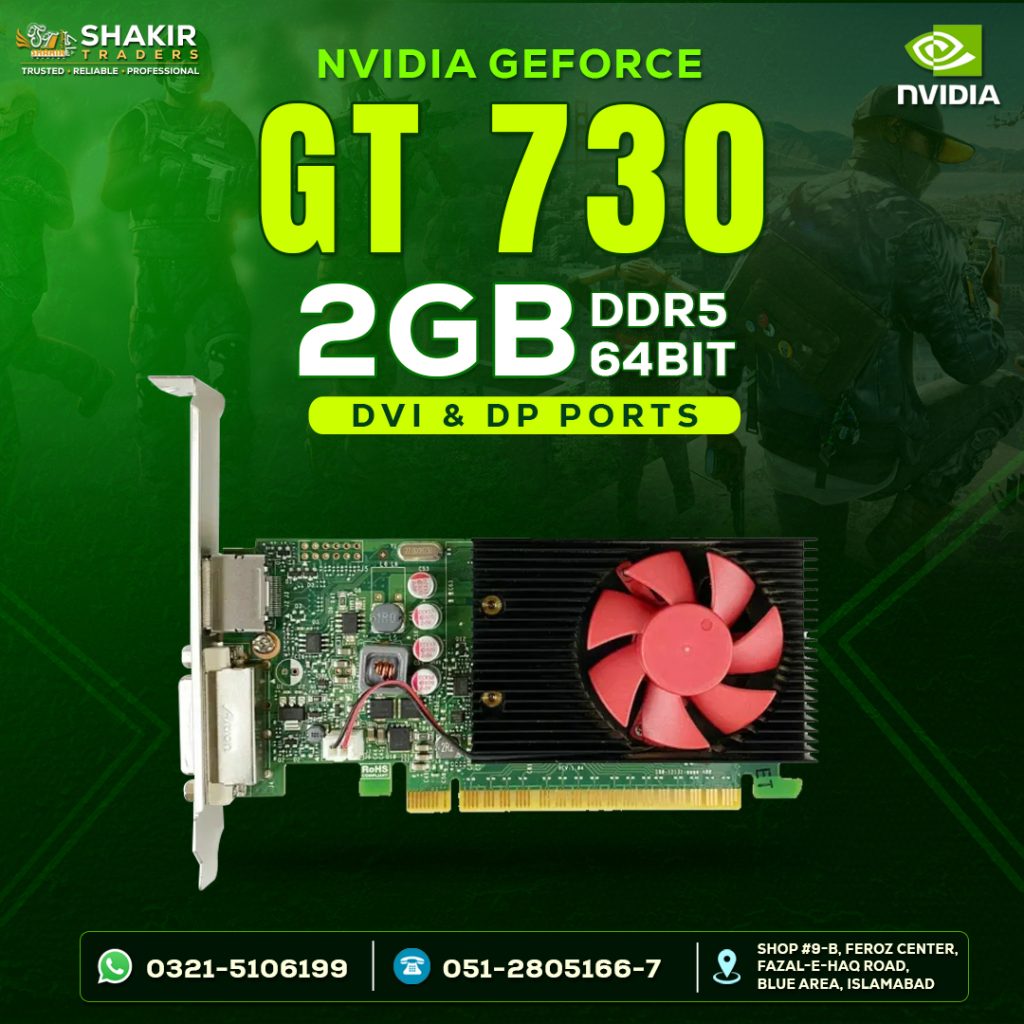 Nvidia GT 730 2GB DVI (Used)