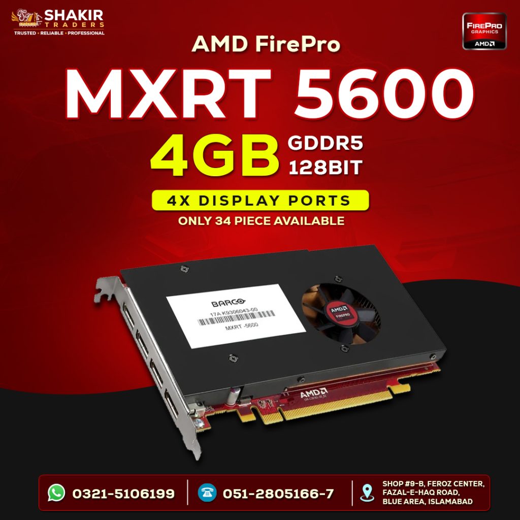 AMD Firepro MXRT 5600 4GB (Used)