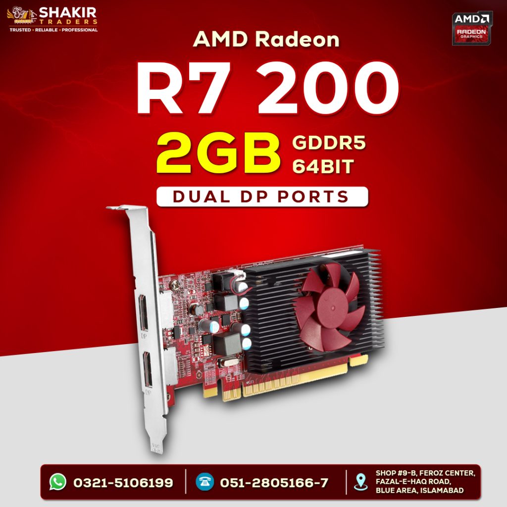 AMD R7 200 64Bit 2GB (Used)