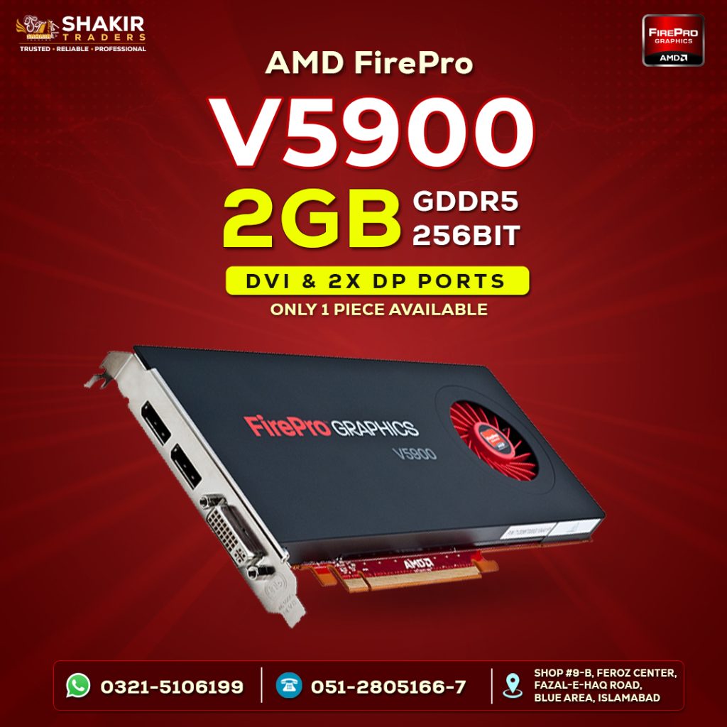 AMD Firepro V5900 2GB (Used)