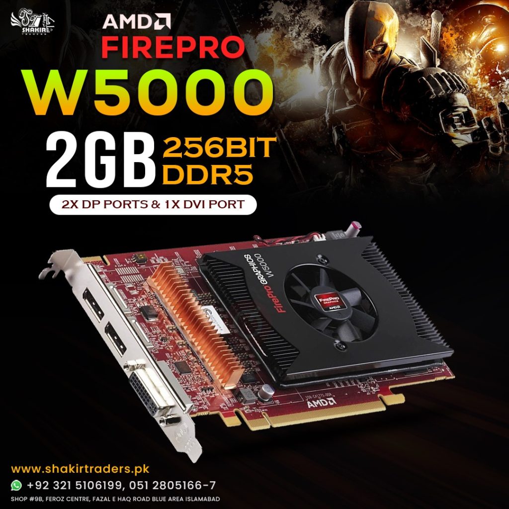 AMD Firepro W5000 2GB (Used)