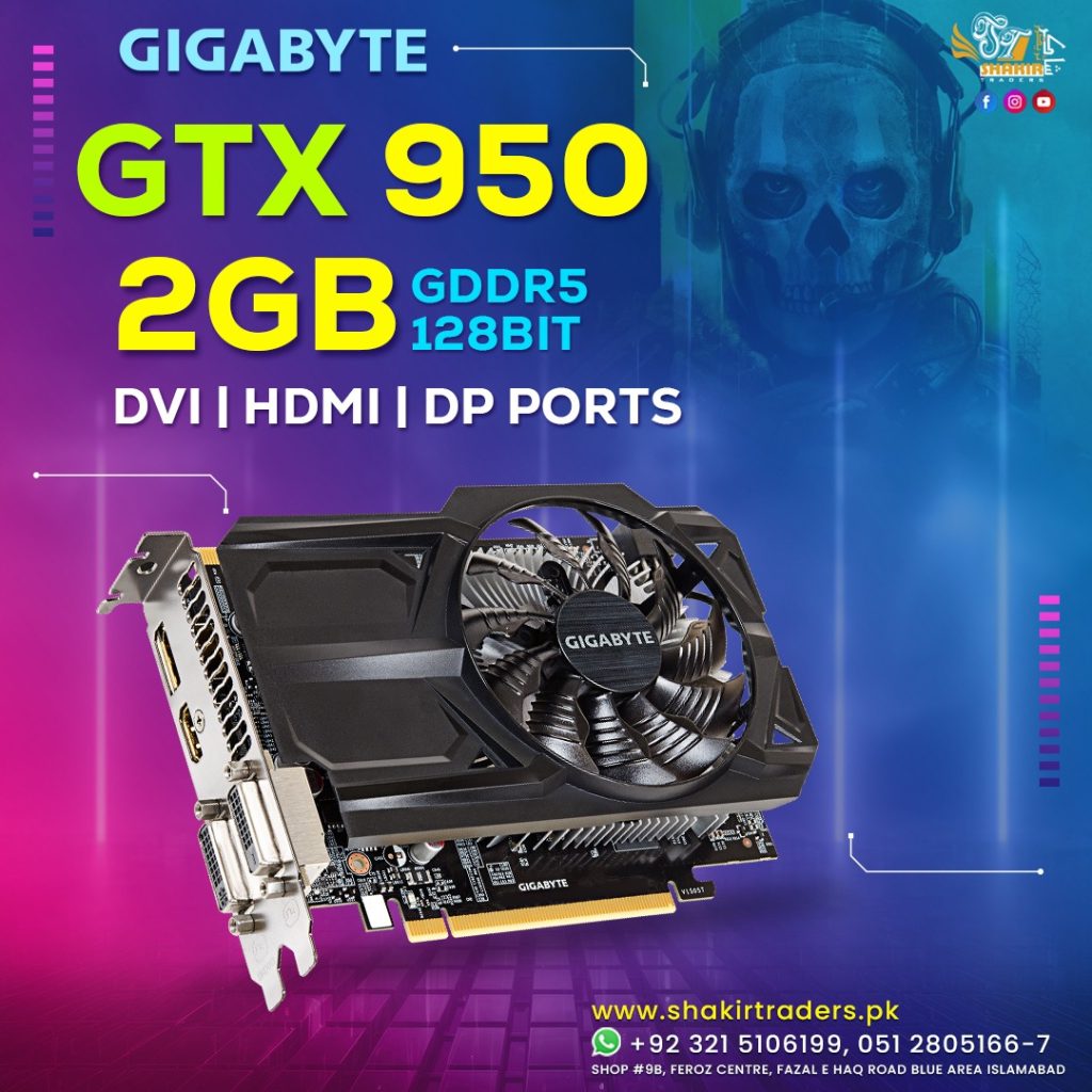 Gigabyte GTX 950 2GB (Used)