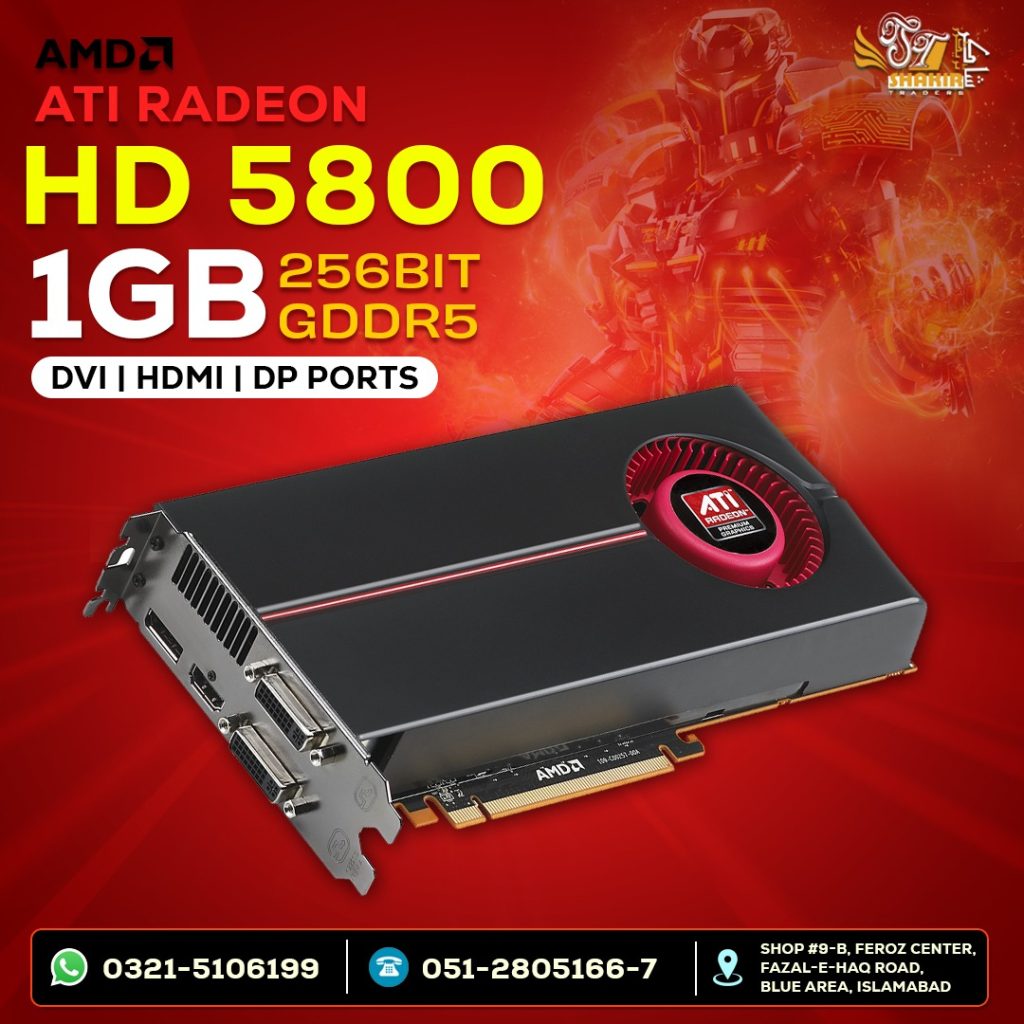 AMD HD 5800 1GB (Used)