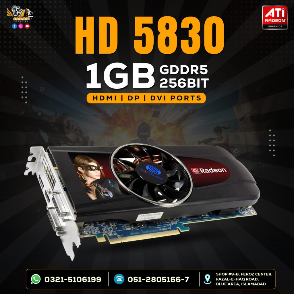 AMD HD 5830 1GB (Used)