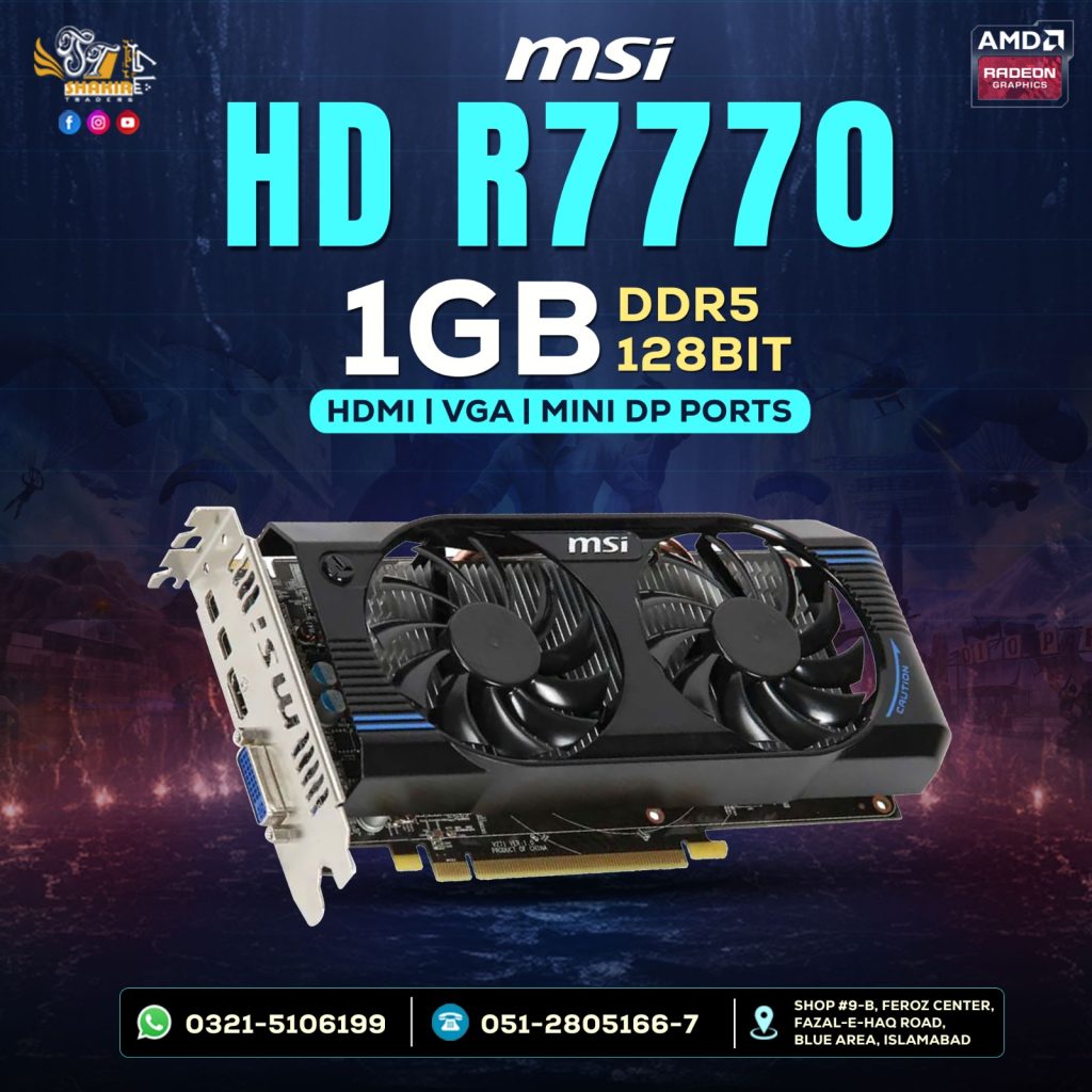 MSI HD 7770 1GB (Used)