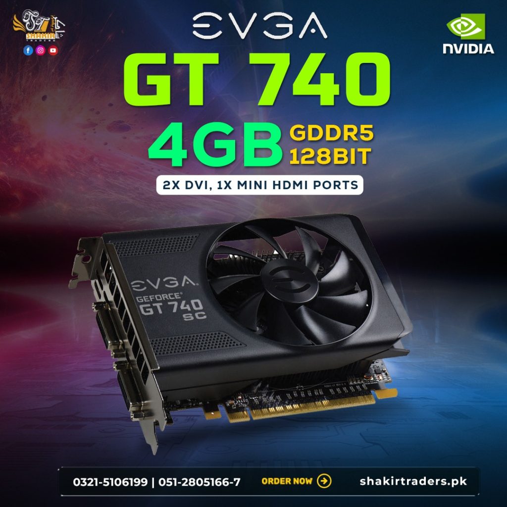 EVGA GT 740 4GB (Used)