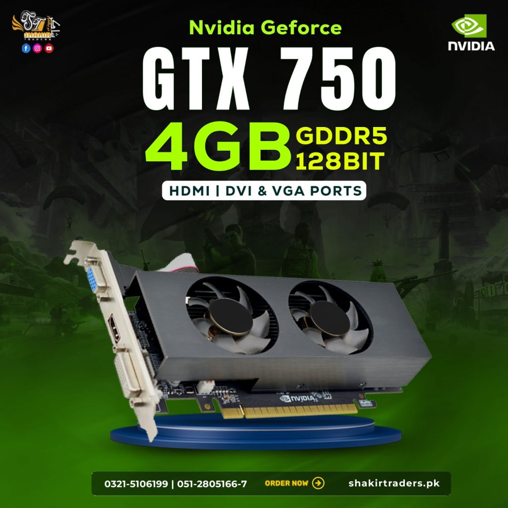 Nividia GTX 750 4GB (Used)