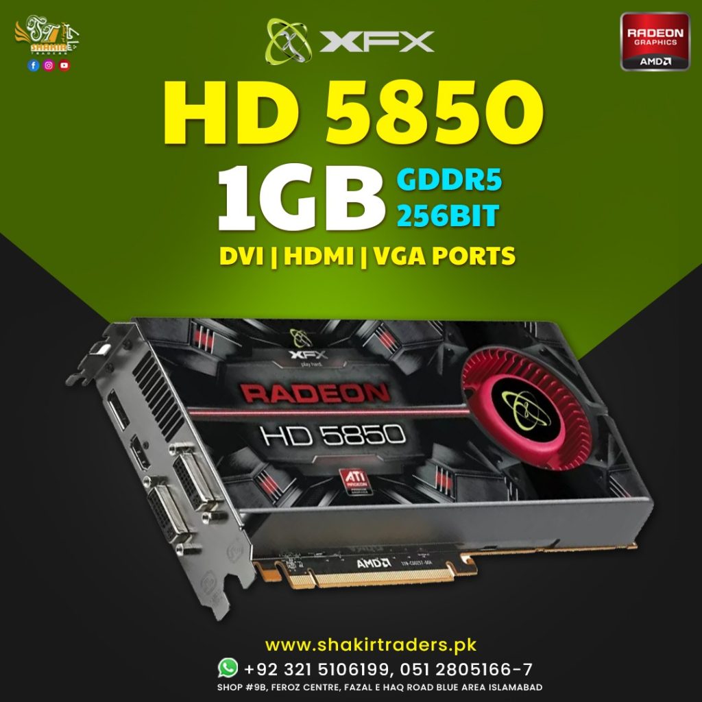 XFX HD 5850 1GB (Used)