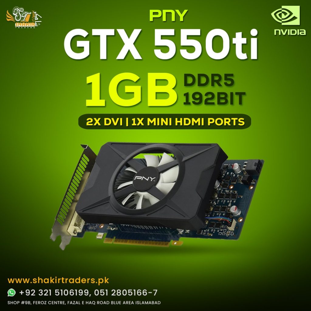 PNY GTX 550ti 1GB (Used)