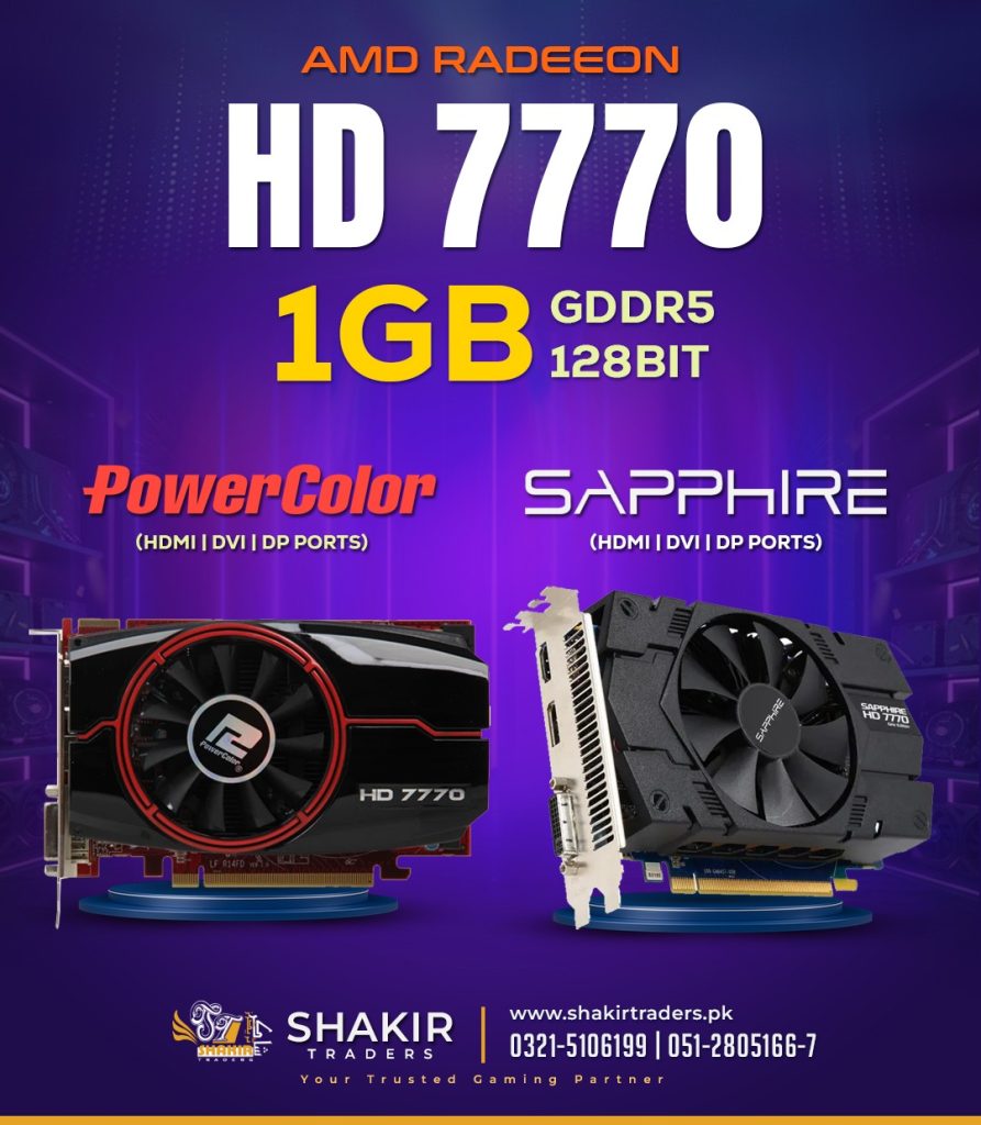 AMD HD 7770 1GB (Used)