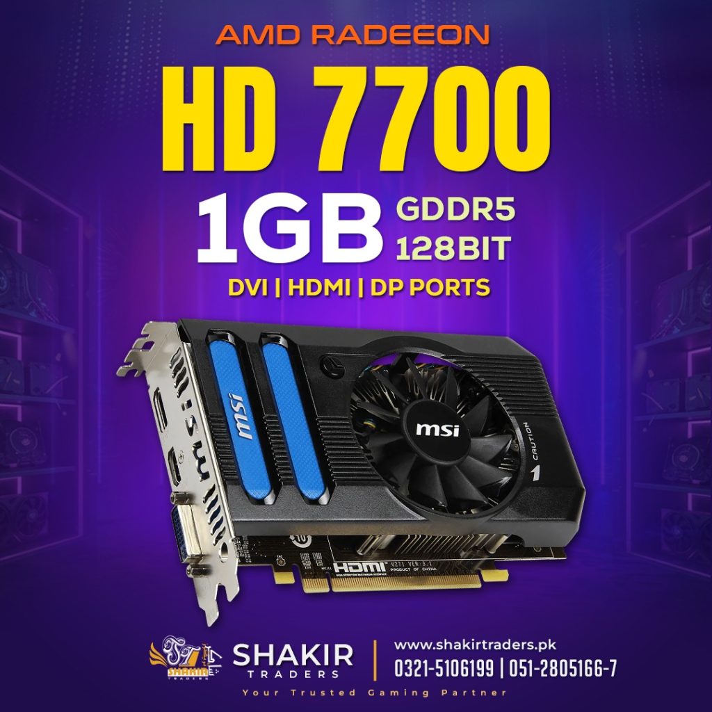 AMD HD 7700 1GB (Used)