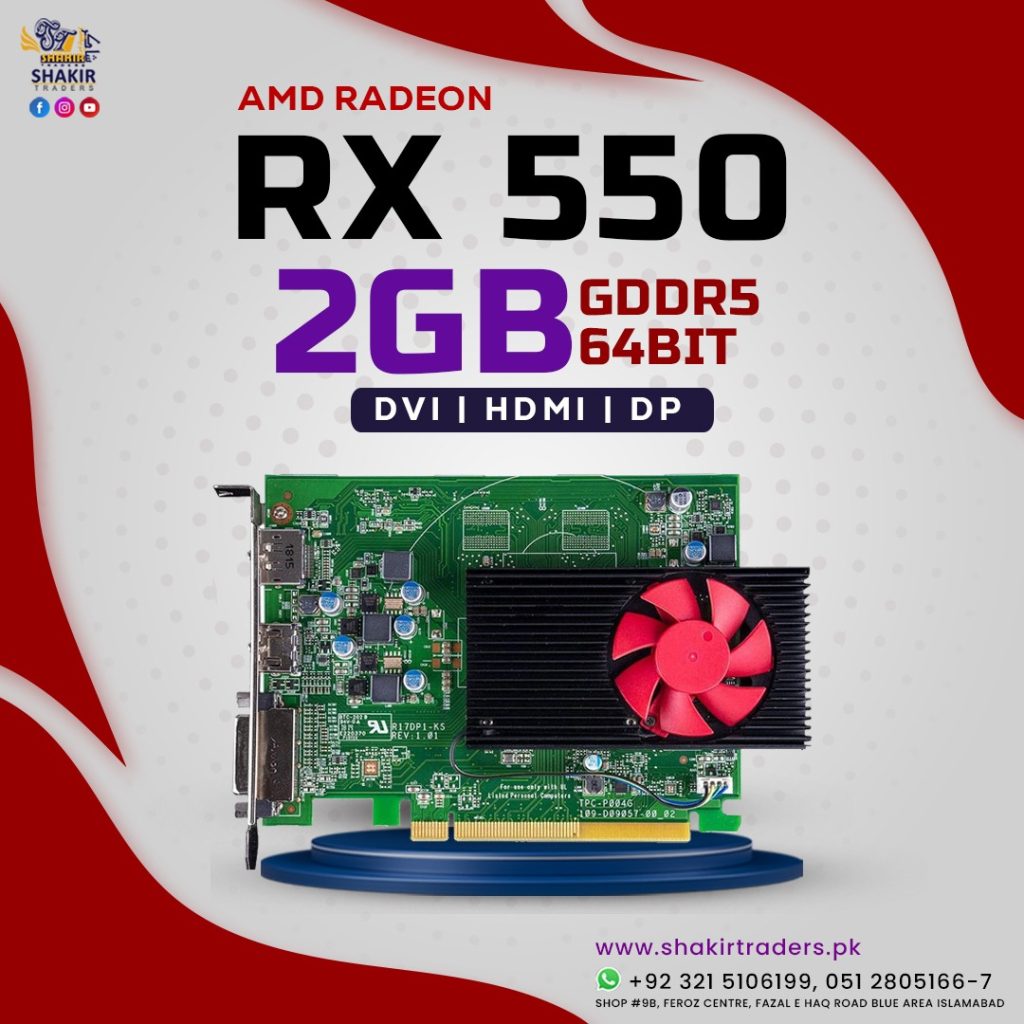 AMD RX 550 2GB (Used)