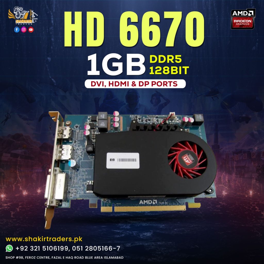 AMD HD 6670 1GB (Used)