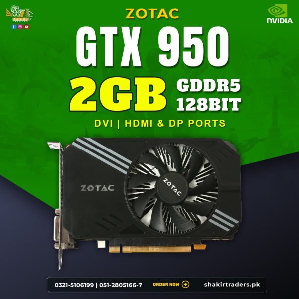 Nvidia GTX 950 2GB (Used)