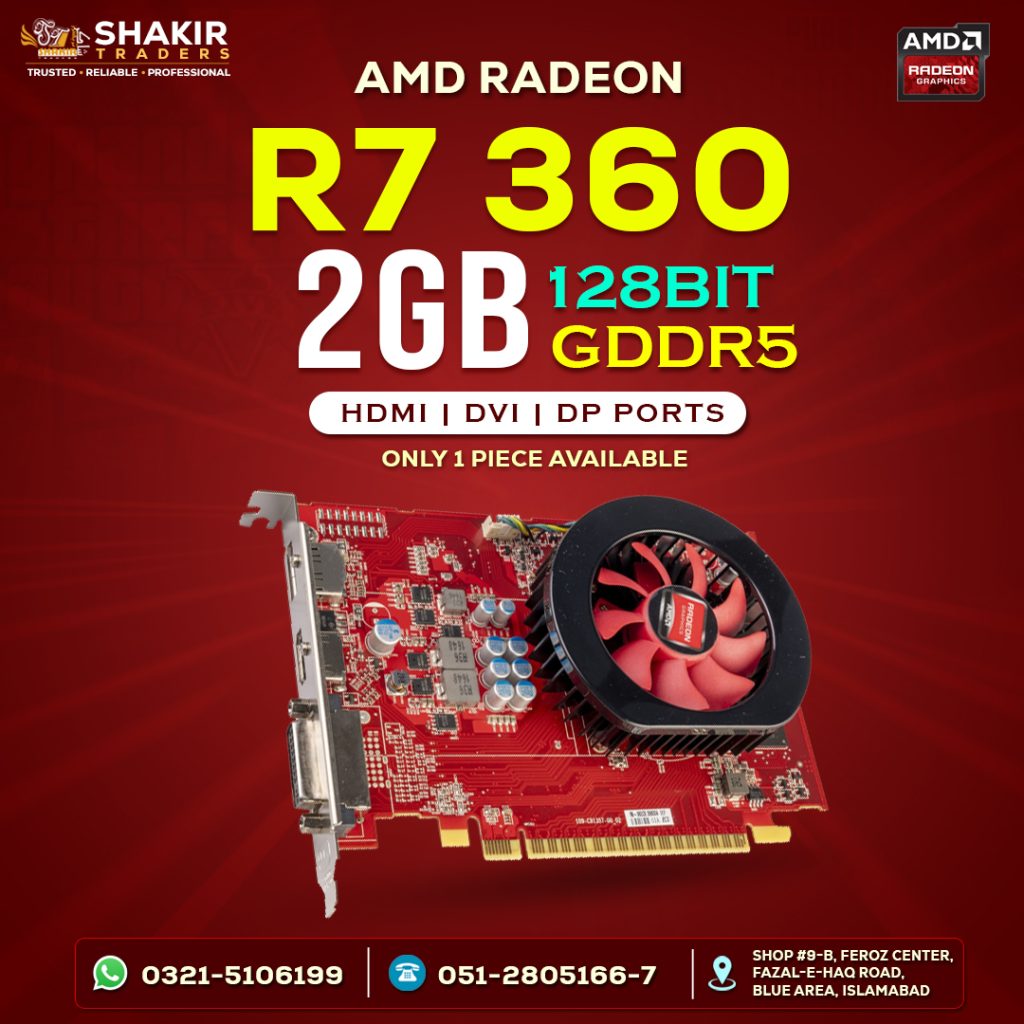 AMD R7 360 2GB (Used)