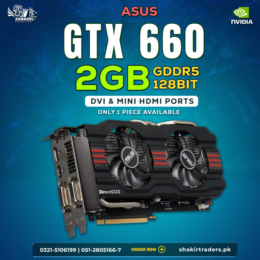 Asus GTX 660 2GB (Used)
