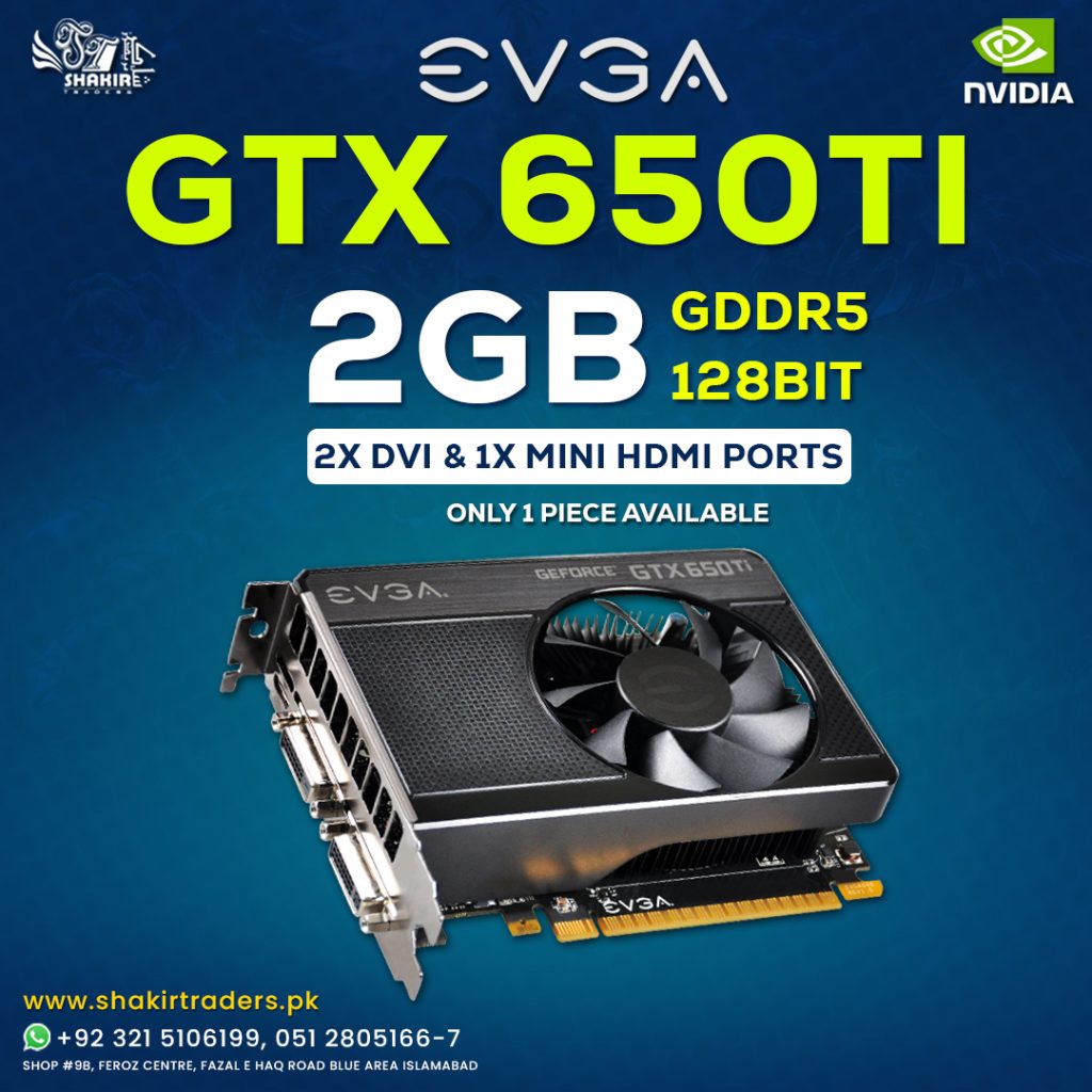 EVGA GTX 650ti 2GB (Used)