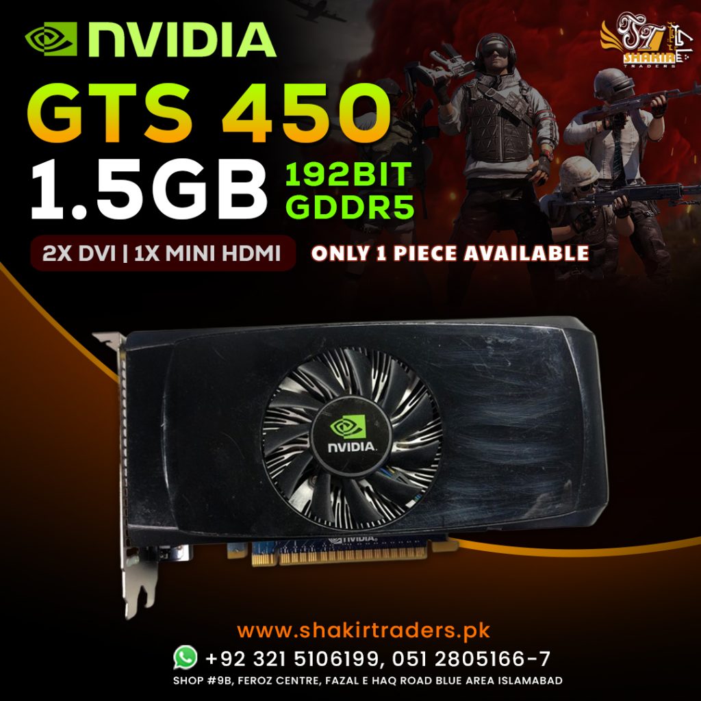 Nvidia GTS 450 1.5GB (Used)