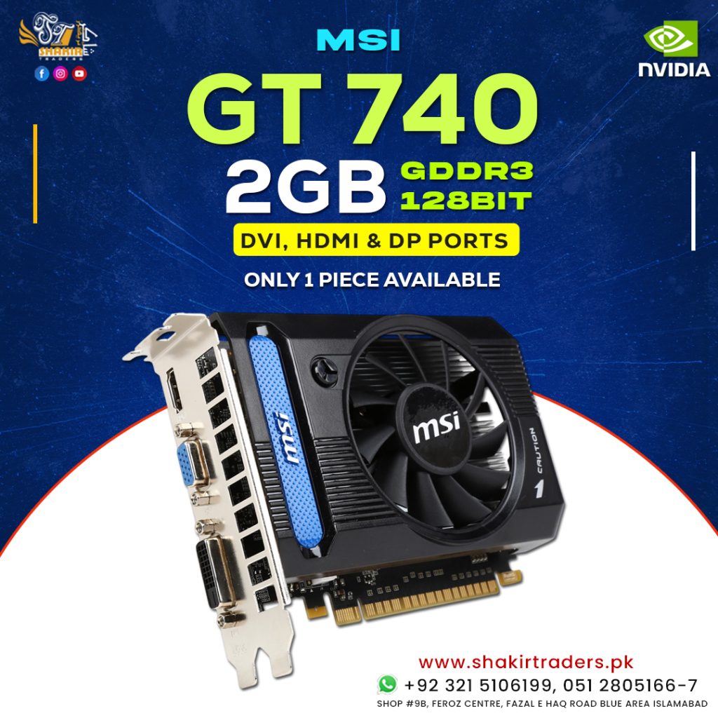 MSI GT 740 2GB (Used)