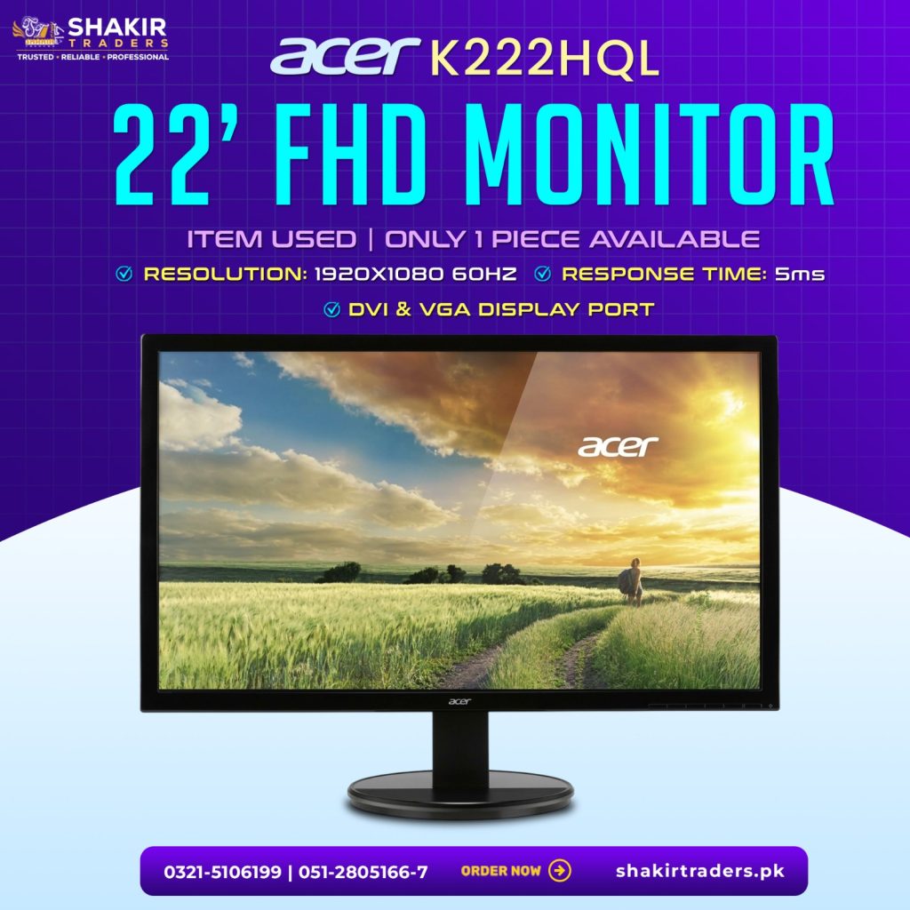 Acer K222HQL 22" FHD Monitor
